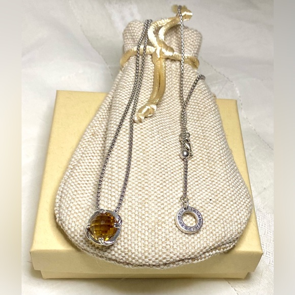 Peter Thomas Roth Jewelry - Designer Sterling Silver Citrine Necklace from Peter Thomas Roth